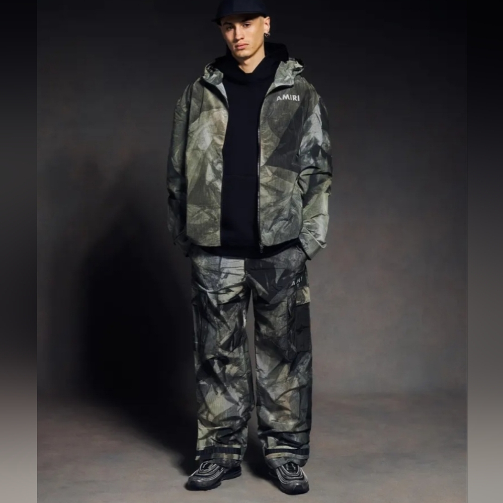 Amiri Camo Logo Jacket/Pant Set Men's
